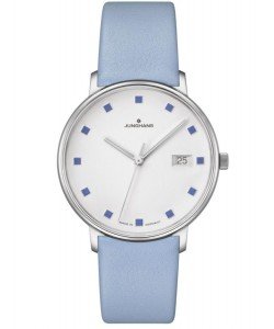 047/4055.00 Ladies' Watch Form Damen Blue Leather Strap