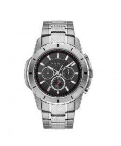Caravelle NY Men's 43A137 Stainless Chronograph Bracelet Watch - Silver