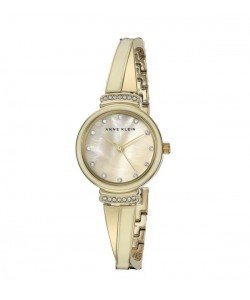Anne Klein Gold-Tone Metal Ladies Watch AK-2216IVGB