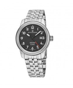 Revue Thommen Men's 16052.2137 'Air Speed' Black Stainless Steel Swiss Automatic Watch