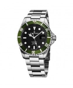 Revue Thommen Men's 17571.2134 'Diver XL' Black Dial Stainless Steel Automatic Mechanical Watch