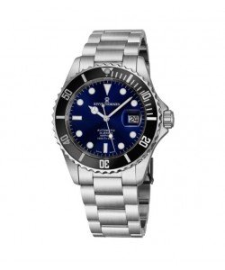 Revue Thommen Men's 17571.2123 'Diver' Blue Dial Stainless Steel Swiss Automatic Watch