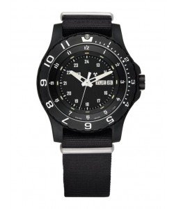 100269 Men`s Wristwatch P66 Type 6 MIL-G Black Nato Strap