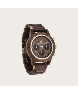 Walnut Gold - Chronus - 42mm