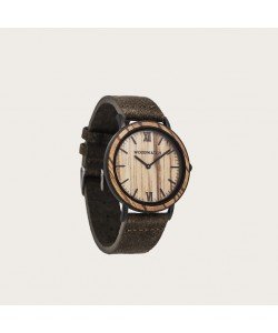 Striped Zebra Khaki - Minimal 40MM 