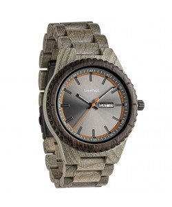 Classic Day-Date Silver Maple Grey