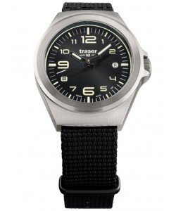 108637 Wristwatch in Unisex Size P59 Essential S Black