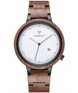 Men's Watch Lamprecht Walnut/Silver