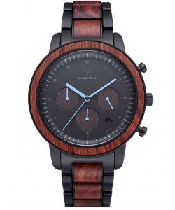 Men's Watch Chronograph Maximilian Rosewood/Black