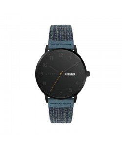 MORRIS 40MM BLUE FABRIC STRAP WATCH