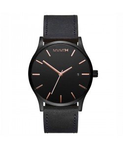 CLASSIC BLACK ROSE LEATHER