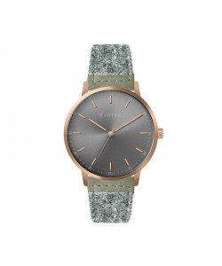 HUME 40MM GREY HARRIS TWEED STRAP WATCH